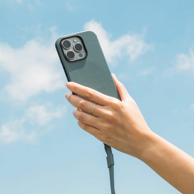 CLASSIC 經典皮革背繩 - 石墨綠