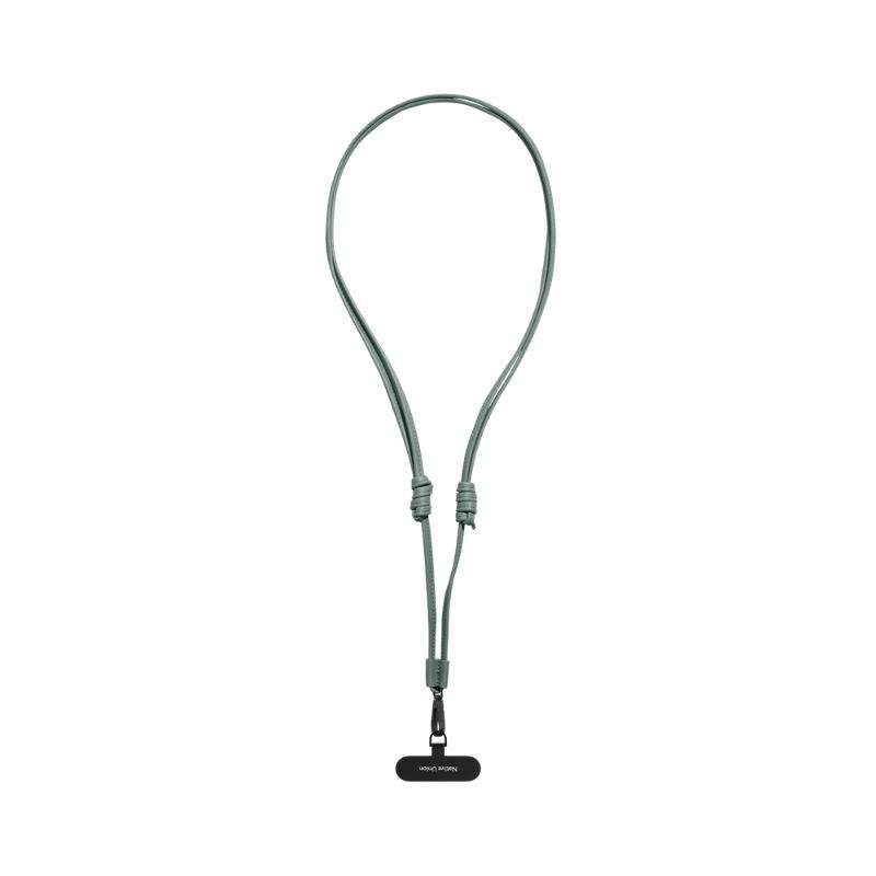 CLASSIC 經典皮革背繩 - 石墨綠