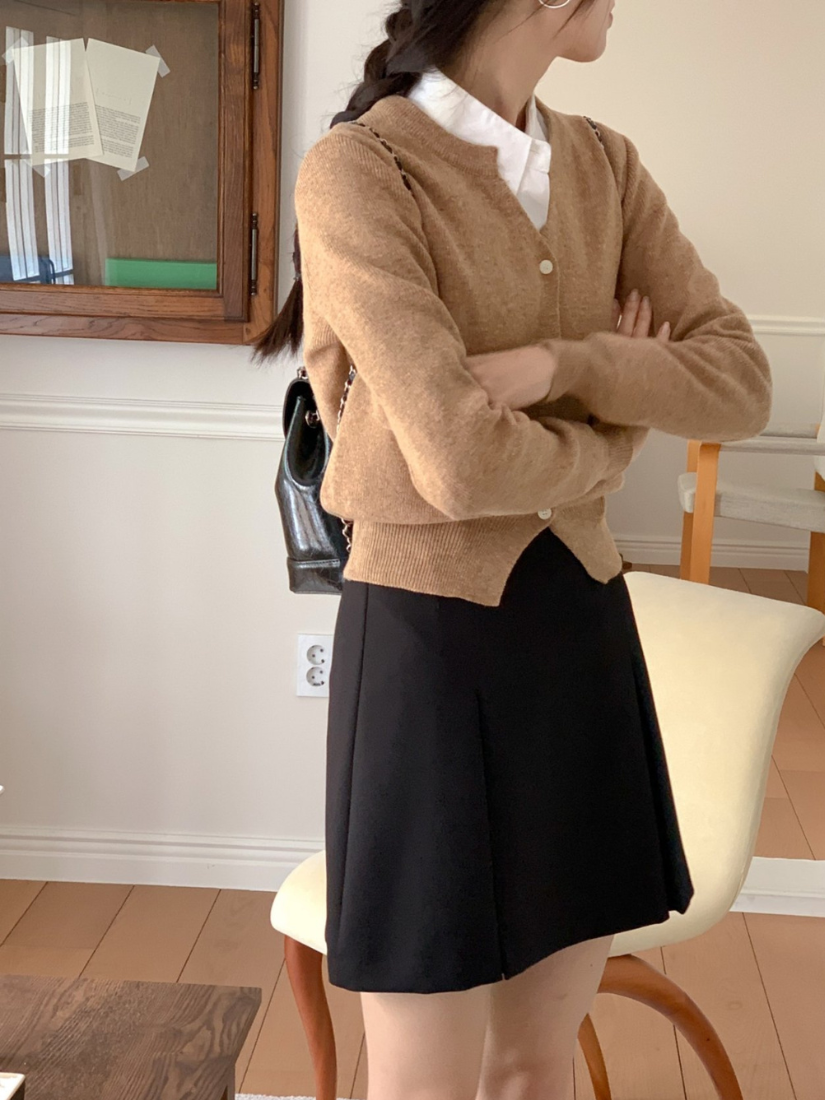 Bonnie氣質簡約開衫 [ 8色 / Free ]