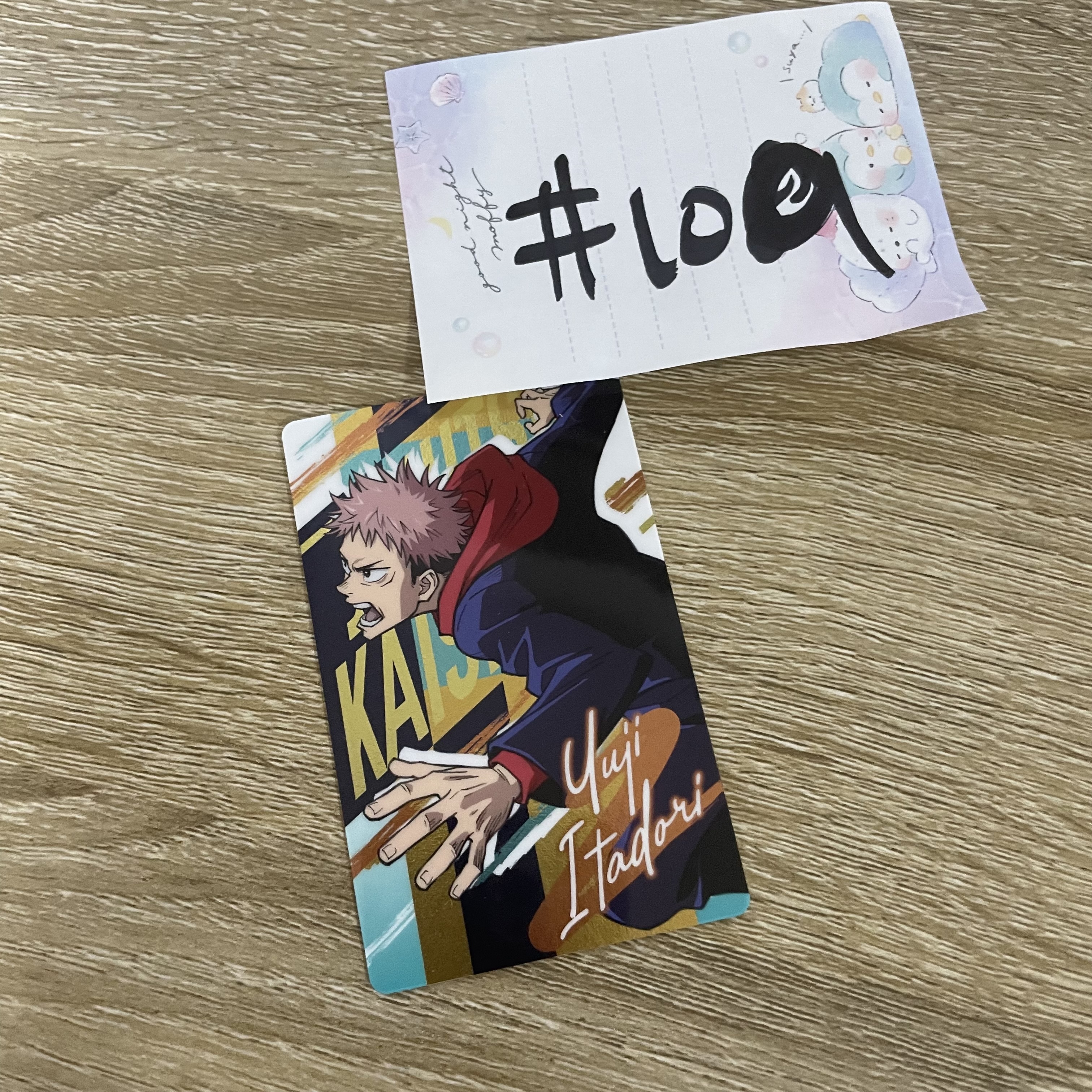 咒術迴戰  虎杖  小卡#109