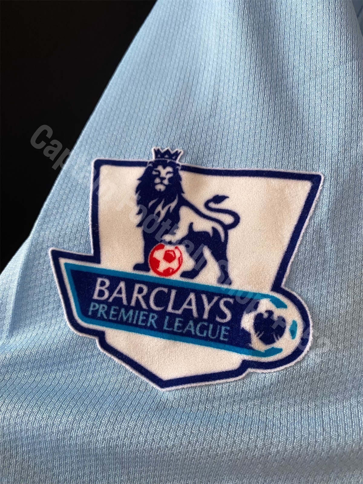 Le Coq Sportif Manchester City 2008-09 Home Football Shirt Le Coq Sportif Manchester City 2008-09 Home Football Shirt