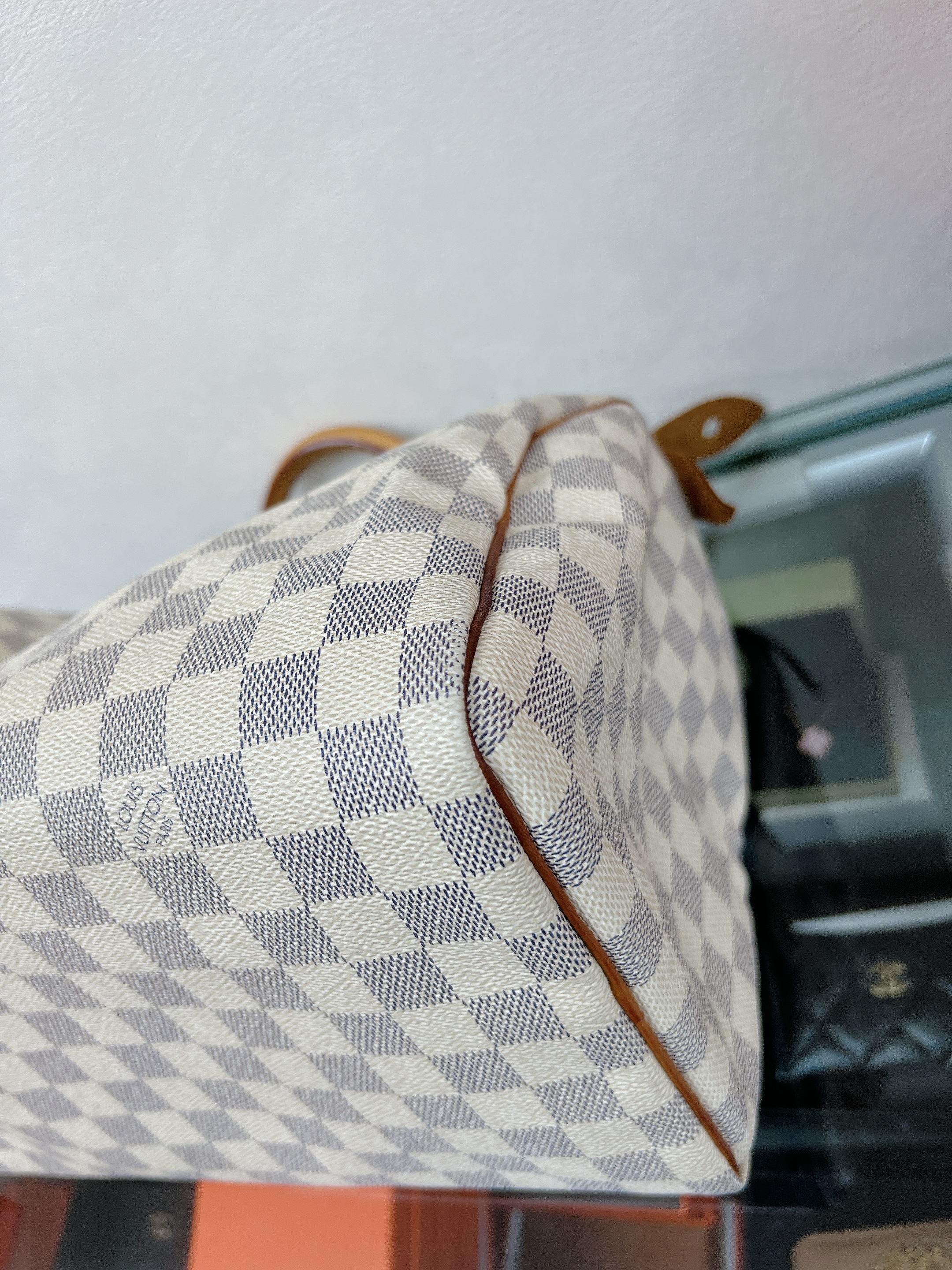 Lv speedy 30 damier azur