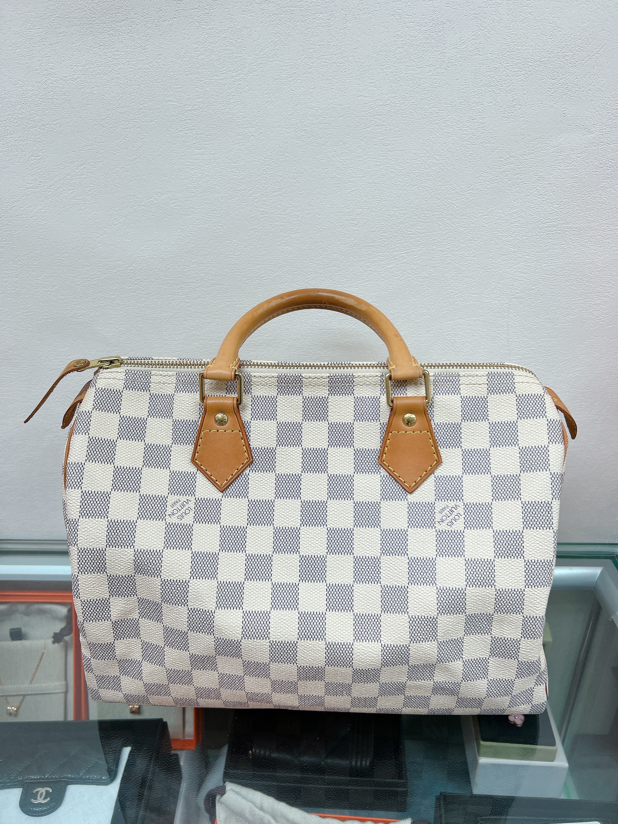 Lv speedy 30 damier azur
