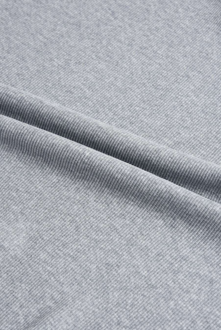 經典款刺繡 Logo 曲線背心－灰