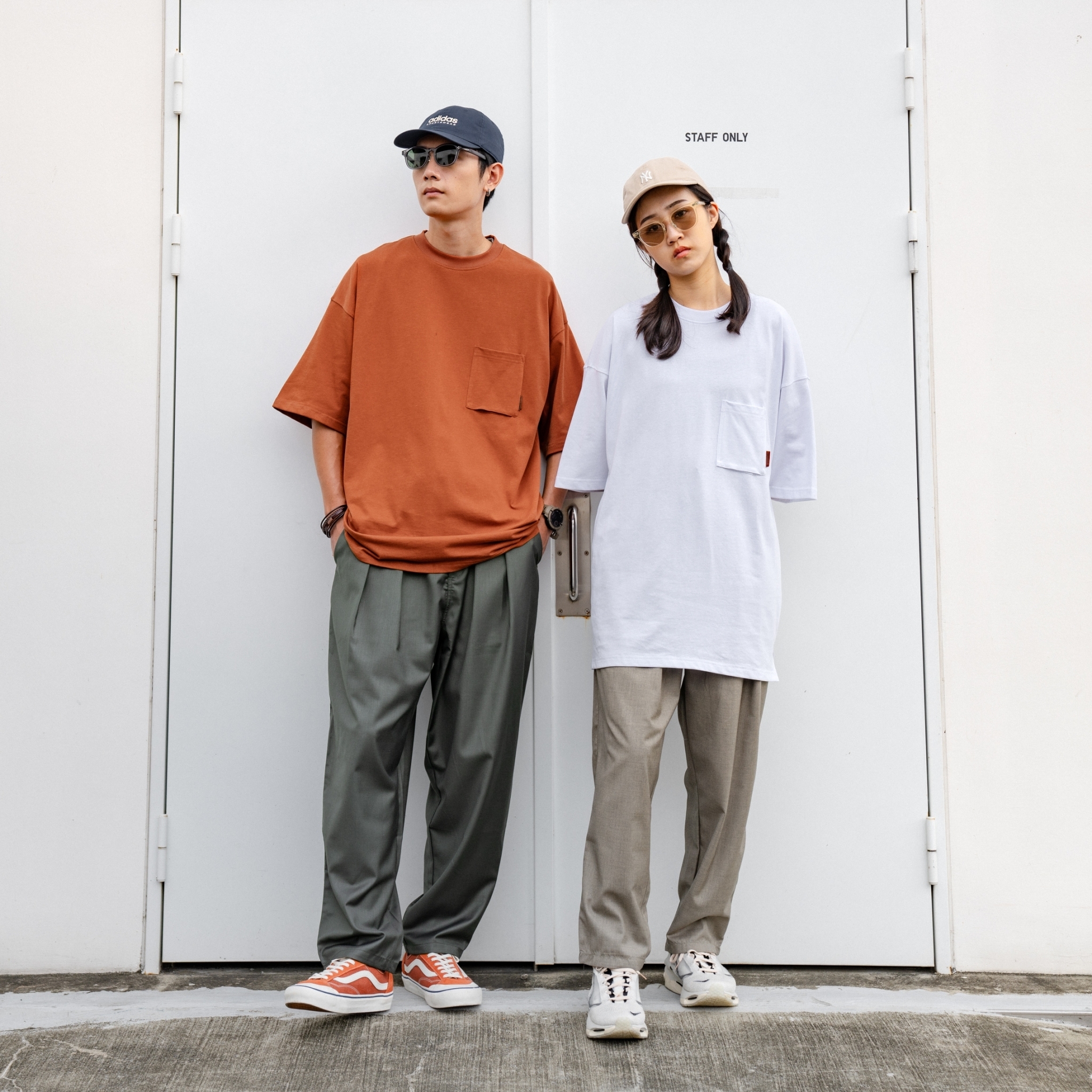 SBG 打折寬鬆垂感長褲 K609