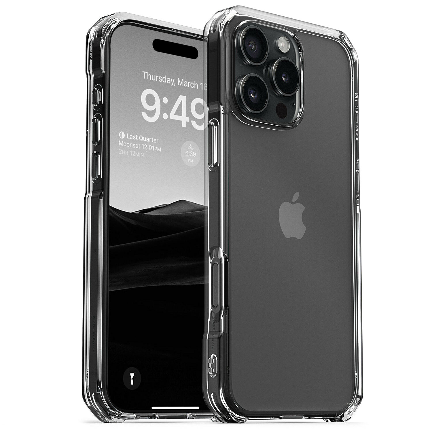 【部份現貨】VRS Design - Terra Guard Crystal Ultimate - iPhone 16 Pro Max Case 透明防撞手機硬殼
