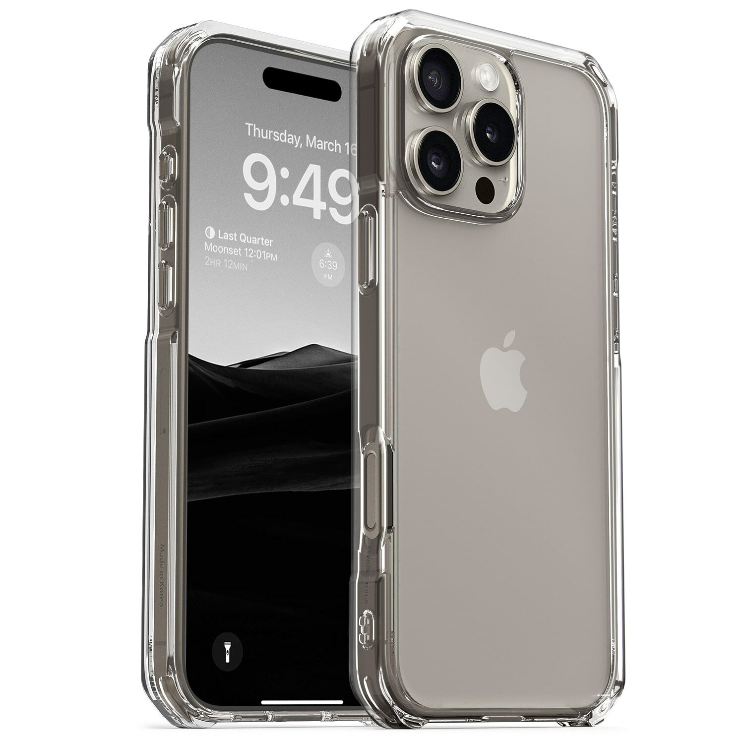 【部份現貨】VRS Design - Terra Guard Crystal Ultimate - iPhone 16 Pro Max Case 透明防撞手機硬殼