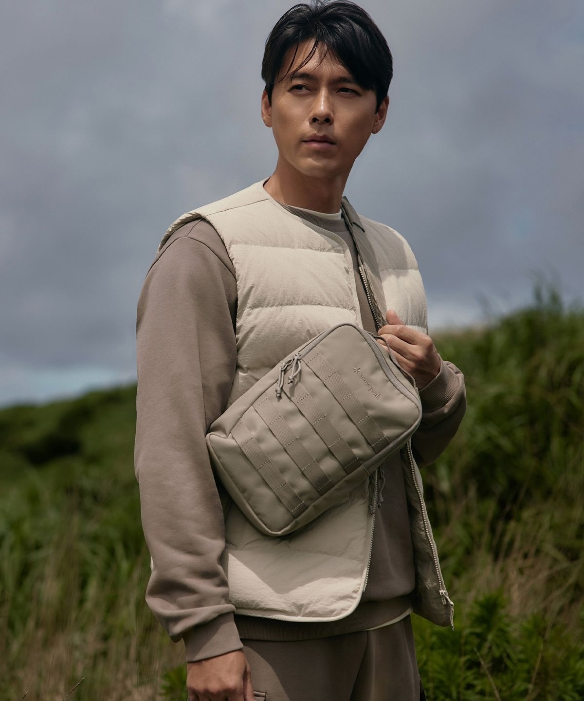 【代購】Snow Peak 雪諾必克 Rough Square 玄彬款 側背包 7L S24ZUFBG61