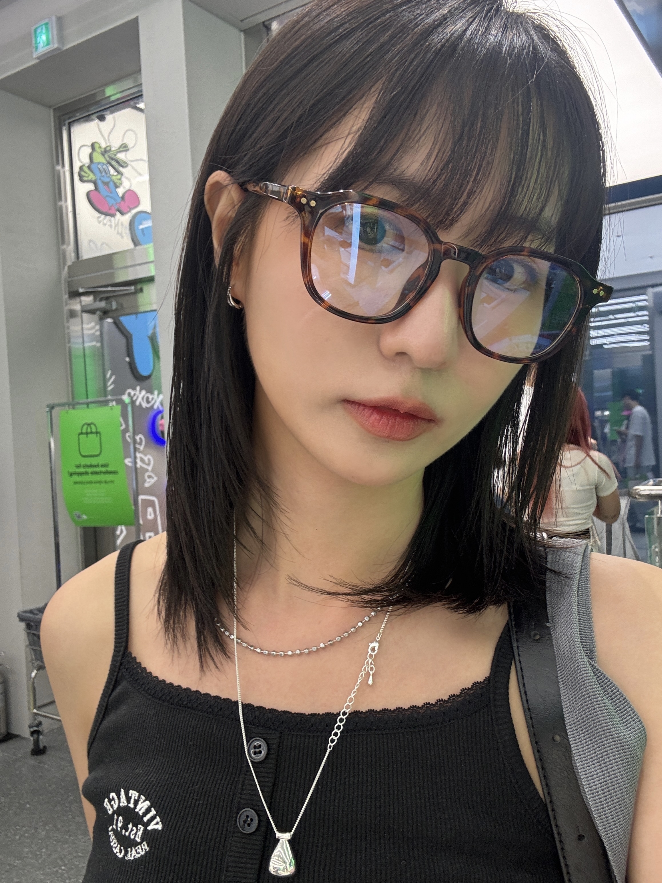 (訂購) 方圓豹紋平光鏡 AC9101 (圖色)