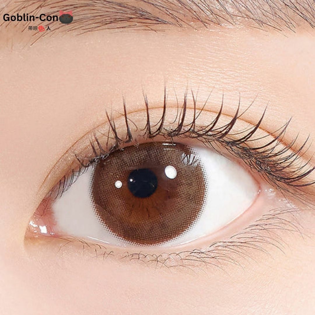 [日拋13.5mm] Hapa Kristin 1 Day See Through Kristin Choco 每日拋棄彩妝隱形眼鏡｜每盒10片