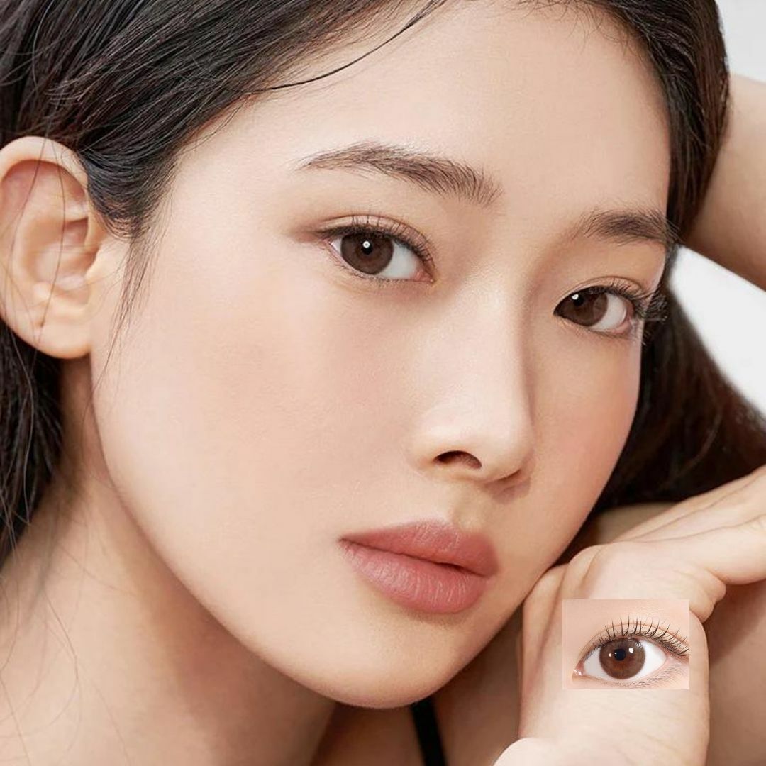 [日拋] Hapa Kristin 1 Day See Through Kristin Choco 每日拋棄彩妝隱形眼鏡｜每盒10片