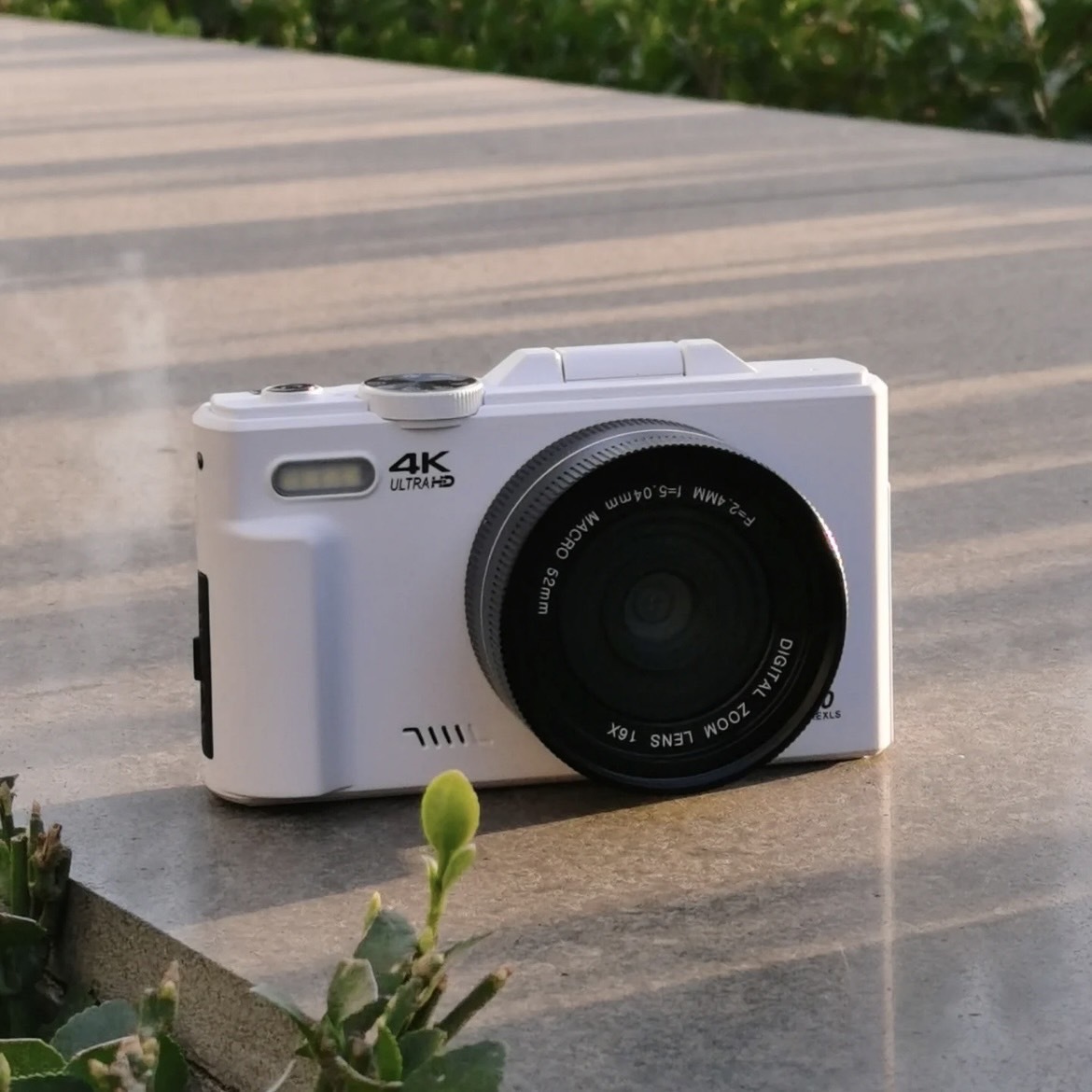 YZZCAM 4K相機 白色 黑色 翻轉螢幕 類單眼 CCD