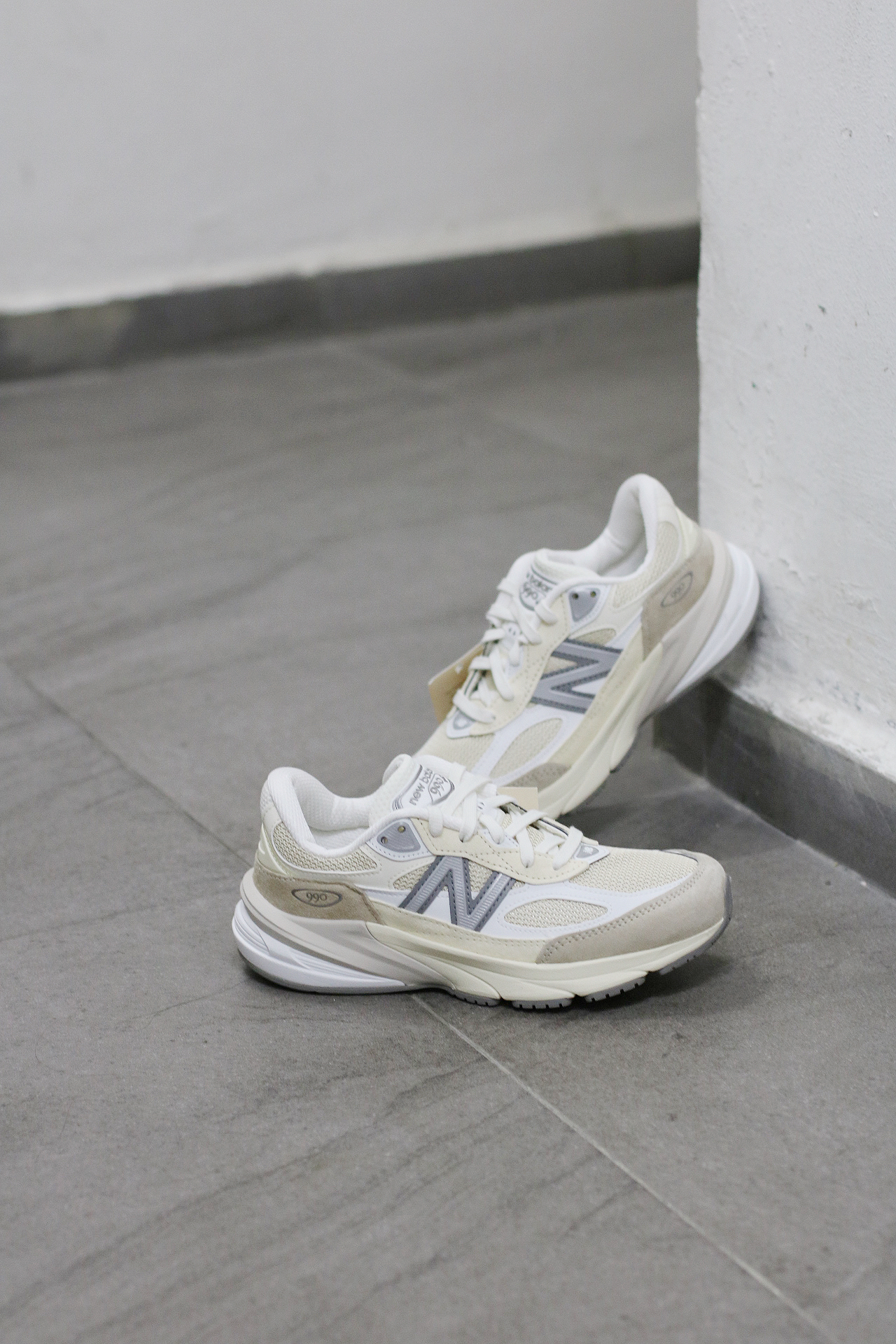 New Balance 990v6 MiUSA Cream  M990SS6