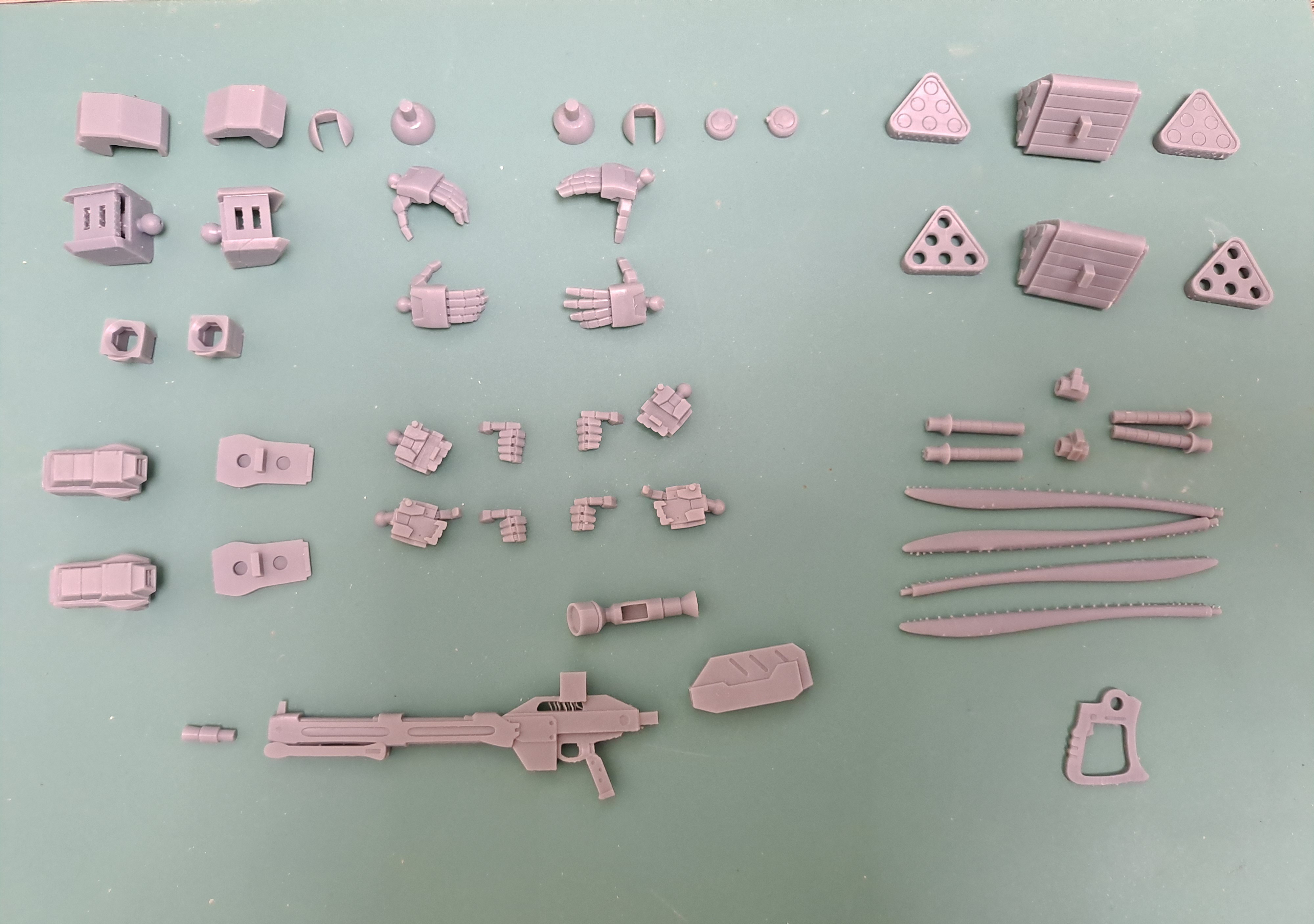 HGUC 1/144 蒼白騎士專用-文森特機改裝套件