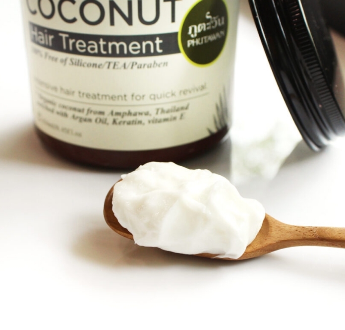 泰國代購-🌸PHUTAWAN 有機椰子髮膜 Coconut Hair Treatment 250ml