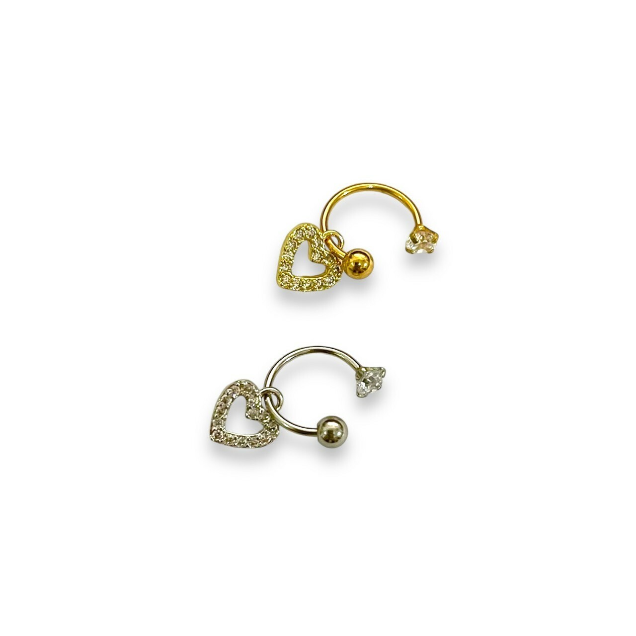 鋼馬蹄-線鋯愛心框 8M 2色(單支價)