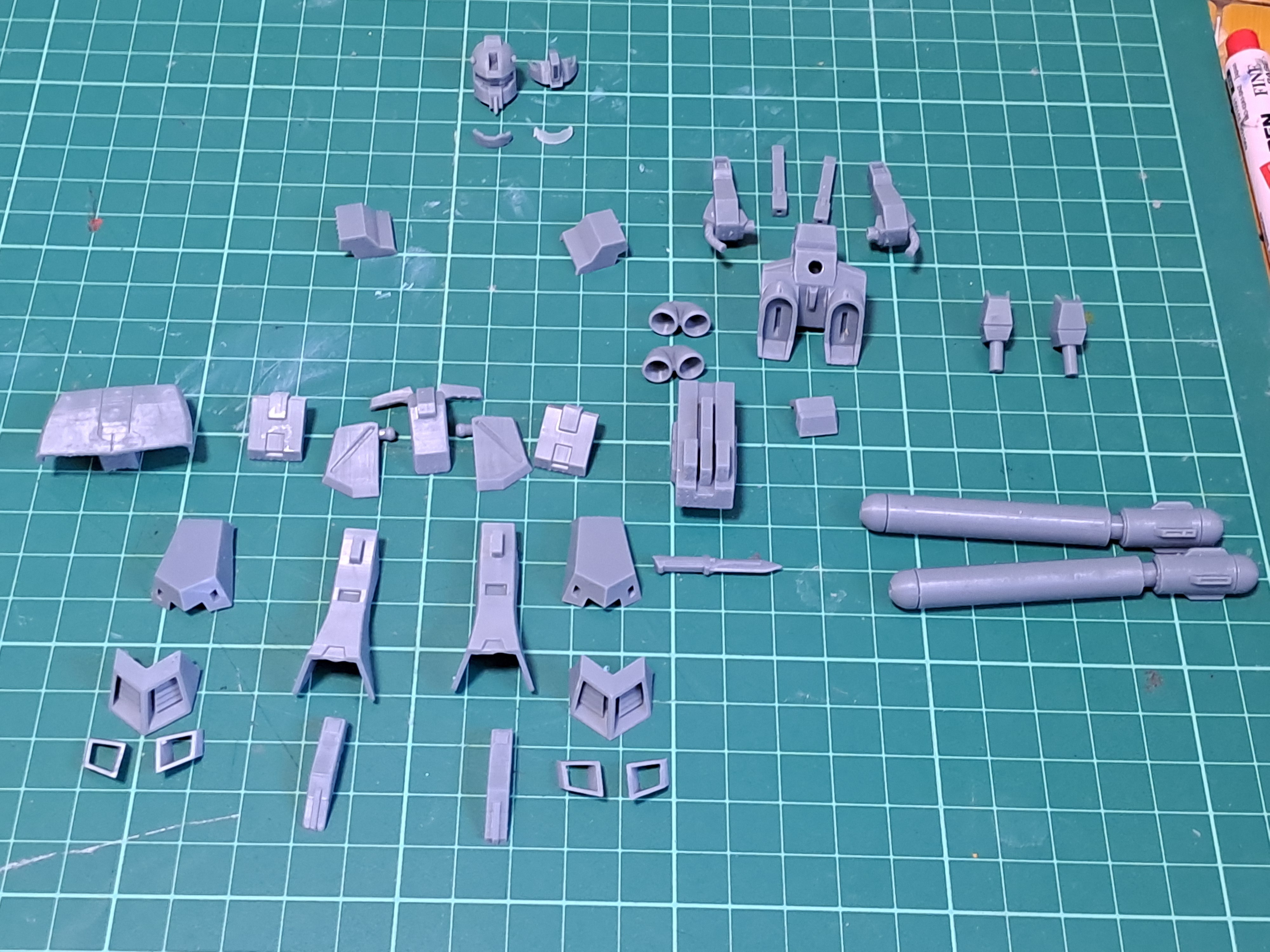 HGUC 1/144 雷姆專用-邊防型改裝套件