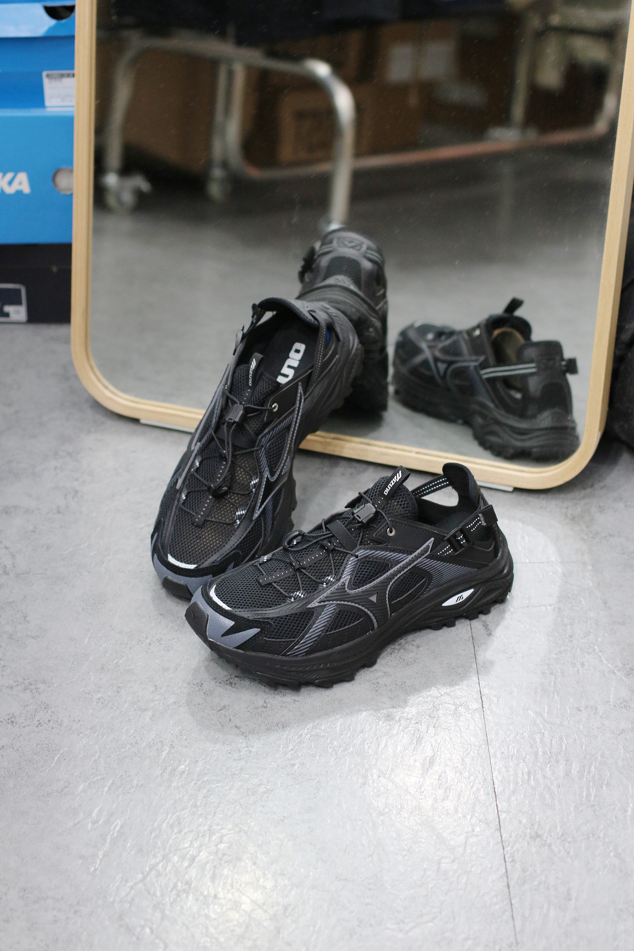 MIZUNO RACER TRAIL SE BLACK DIGH241903