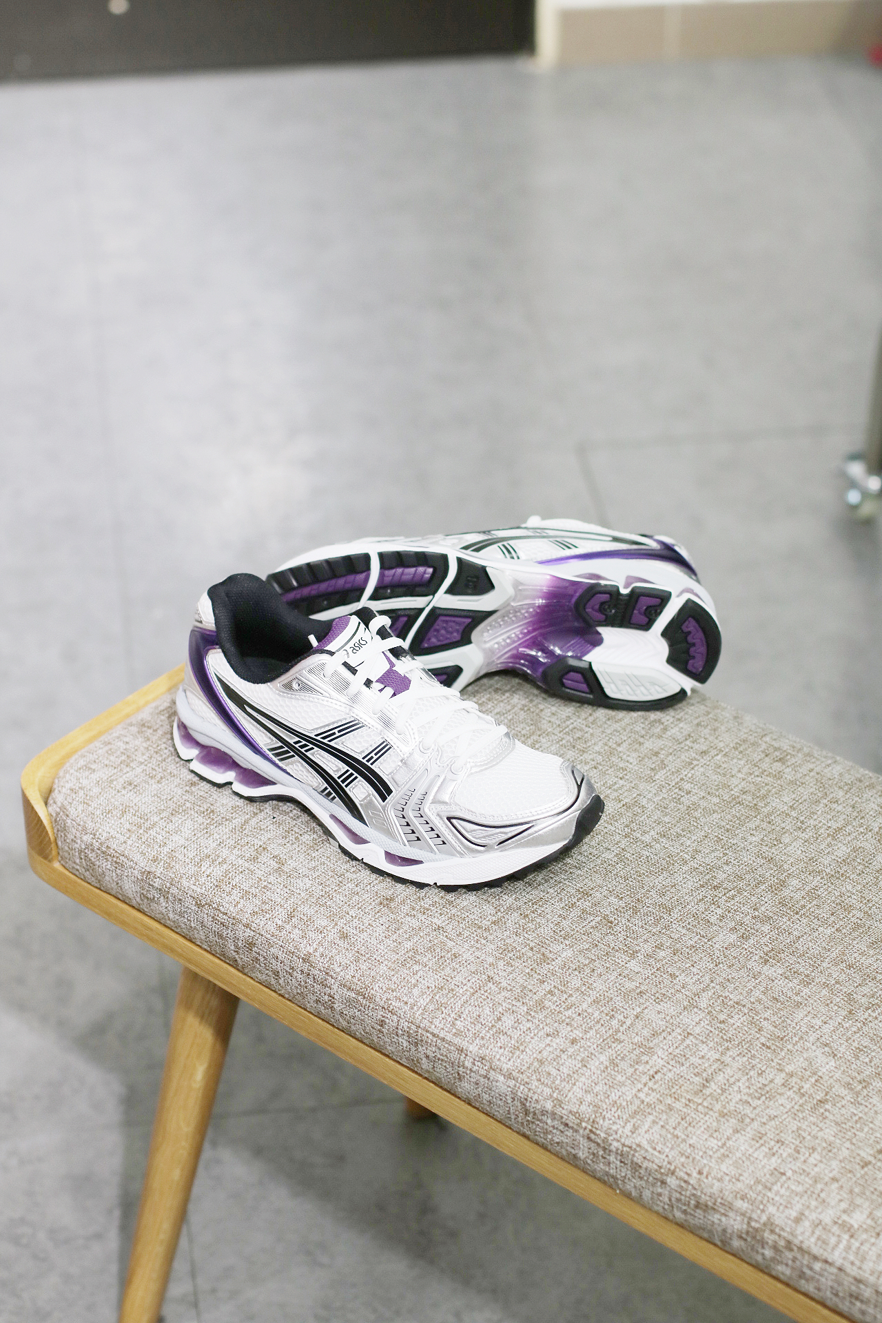 ASICS Gel-Kayano 14 White Dark Grape 1202A056-111