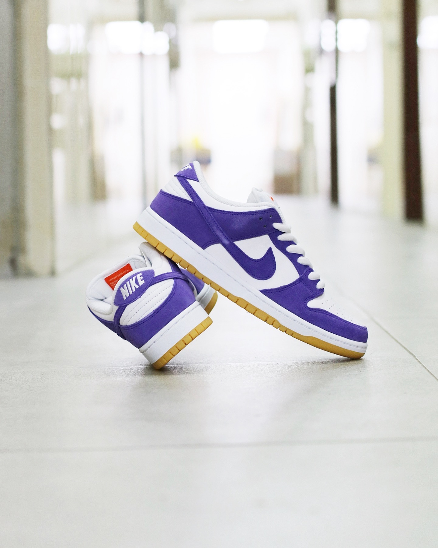 Nike SB Dunk Low Pro ISO Orange Label Court Purple   DV5464-500