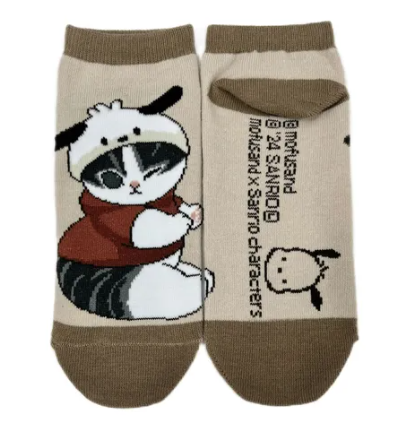 日本mofusand x Sanrio卡通襪(非日本製)