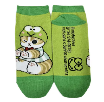 日本mofusand x Sanrio卡通襪(非日本製)