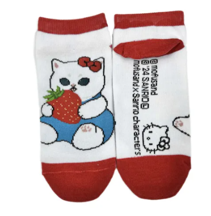 日本mofusand x Sanrio卡通襪(非日本製)
