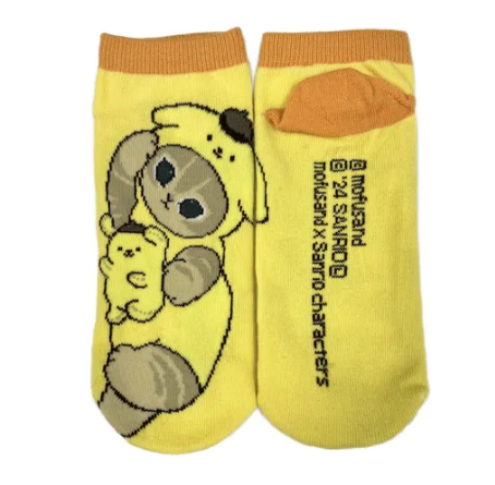 日本mofusand x Sanrio卡通襪(非日本製)