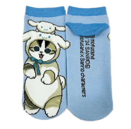 日本mofusand x Sanrio卡通襪(非日本製)