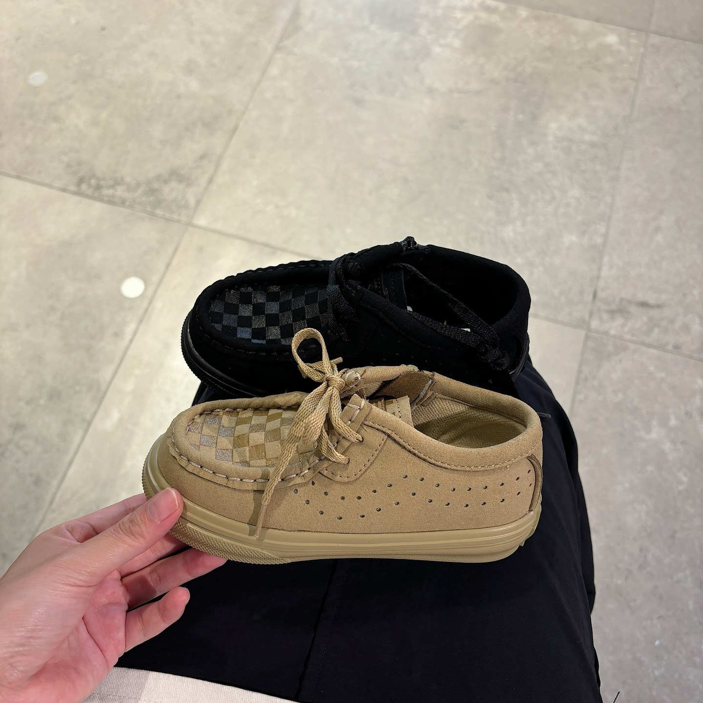 Vans Carver Lo Lite 日本限定 黑色 沙漠色 拉鍊 方便穿脫 中童 童鞋 V398KLITE