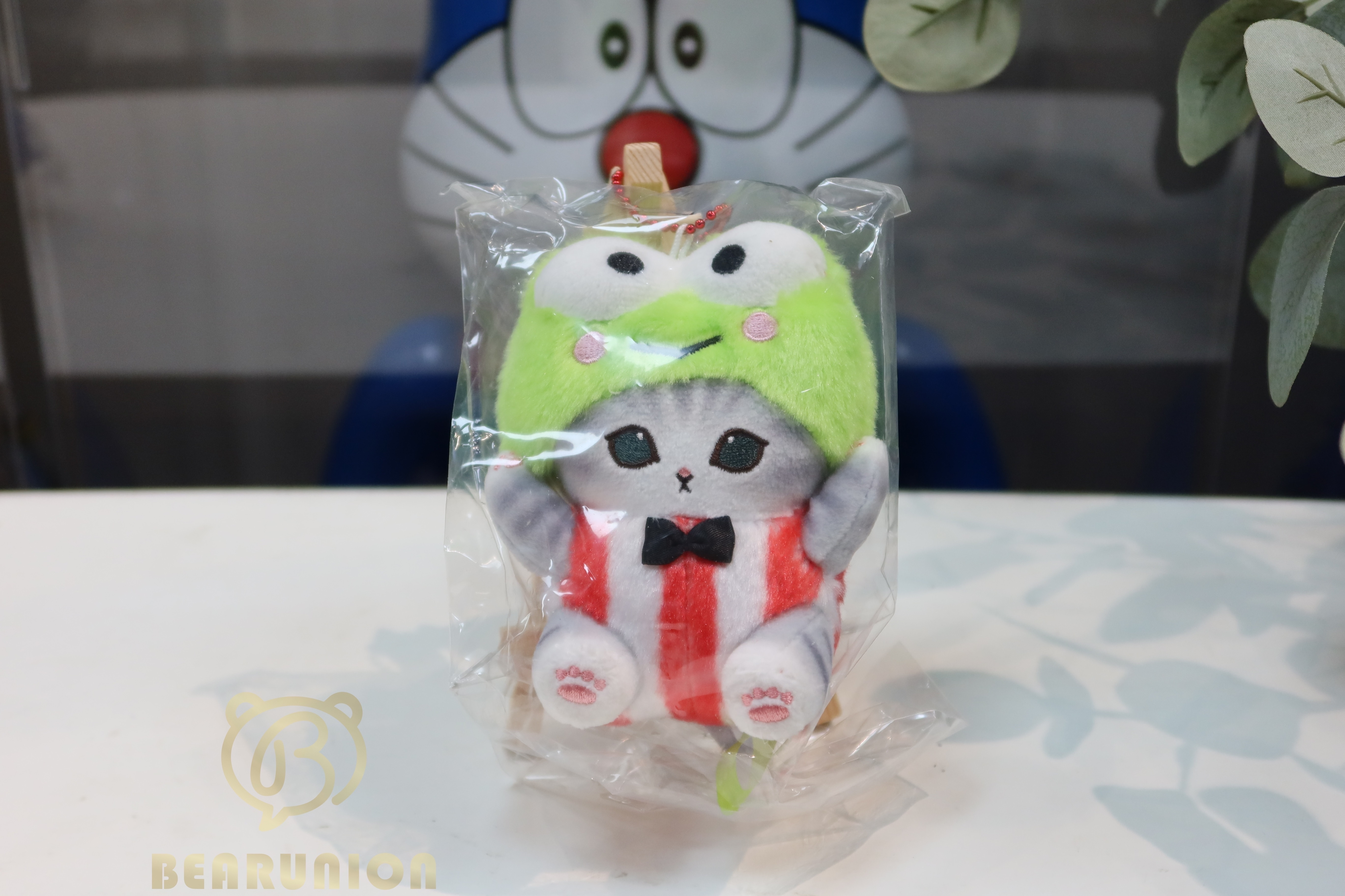 🥇現貨🥇Mofusand x Sanrio 毛公仔掛飾 Kerokerokeroppi 青蛙仔