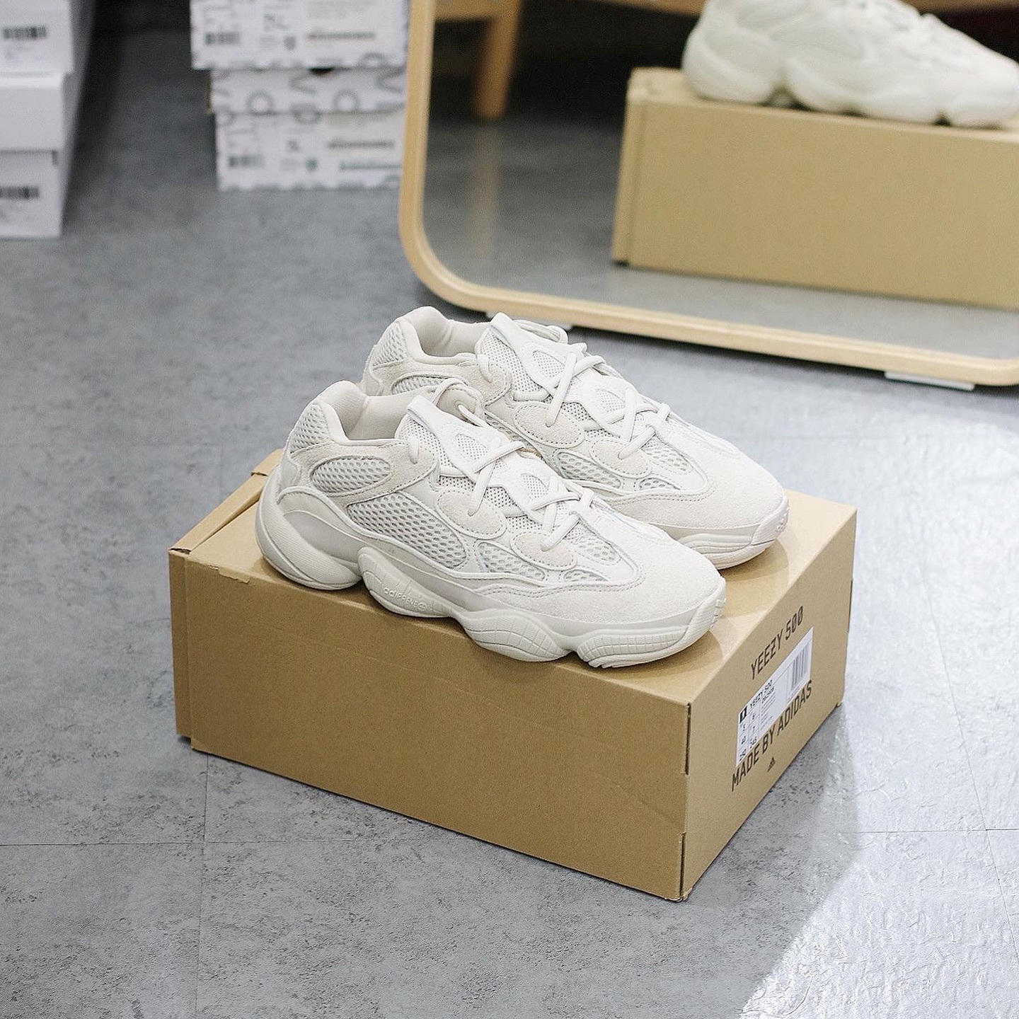 Adidas Yeezy 500 Blush 元祖灰色  DB2908