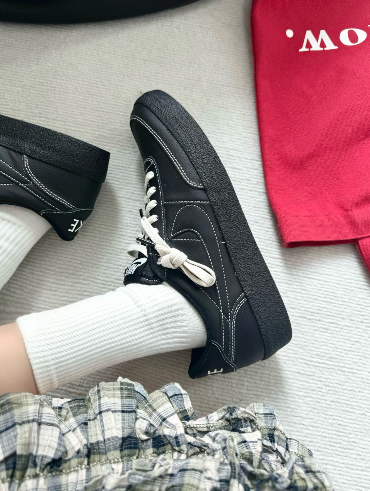 Nike Killshot 2 全黑 小倒勾 外縫線 皮革 麂皮 HJ7263-010/預購