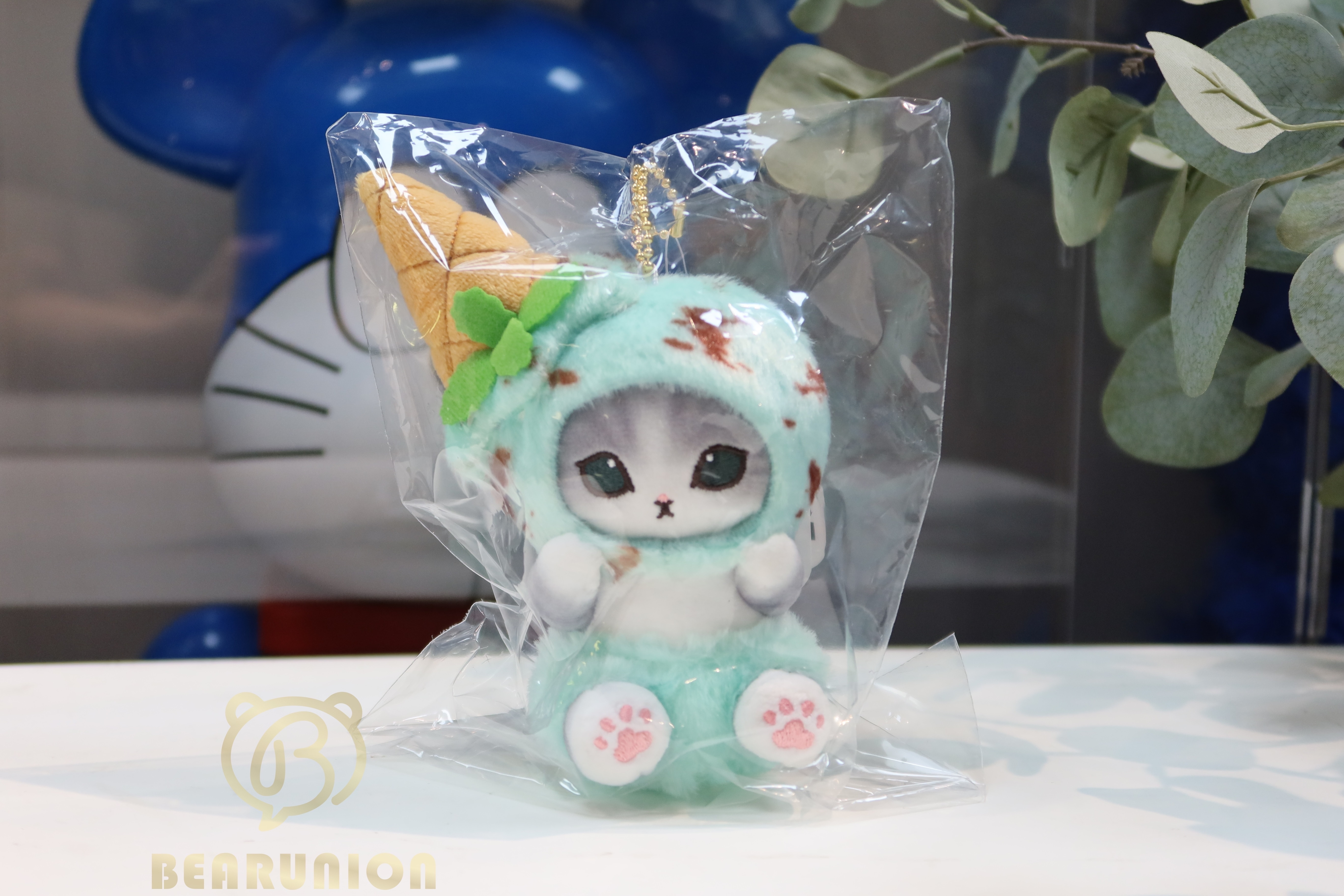 🥇現貨🥇Mofusand  雪糕毛公仔掛飾 朱古力薄荷