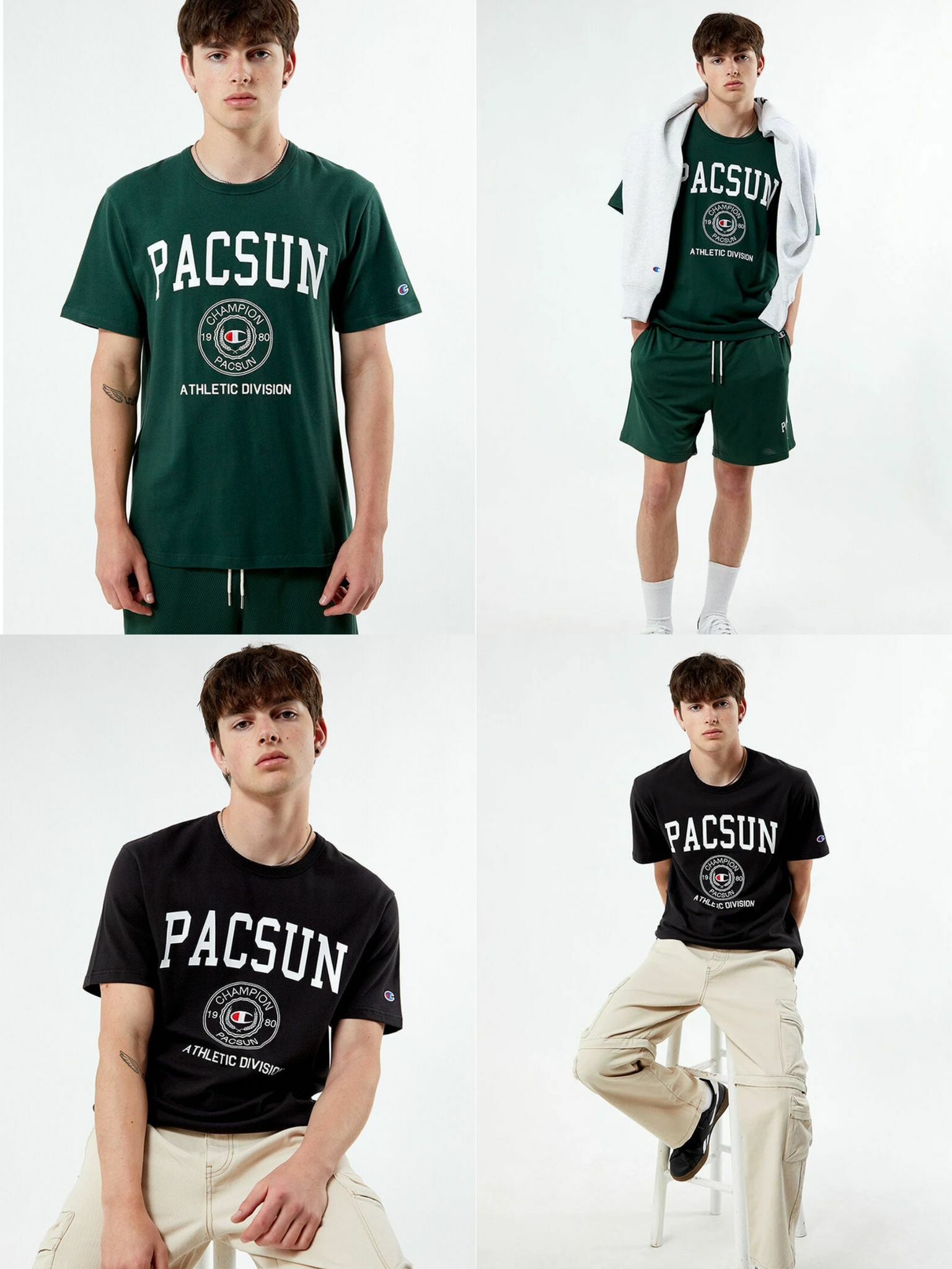 【預購】Champion x PacSun G091001 男裝短袖TEE