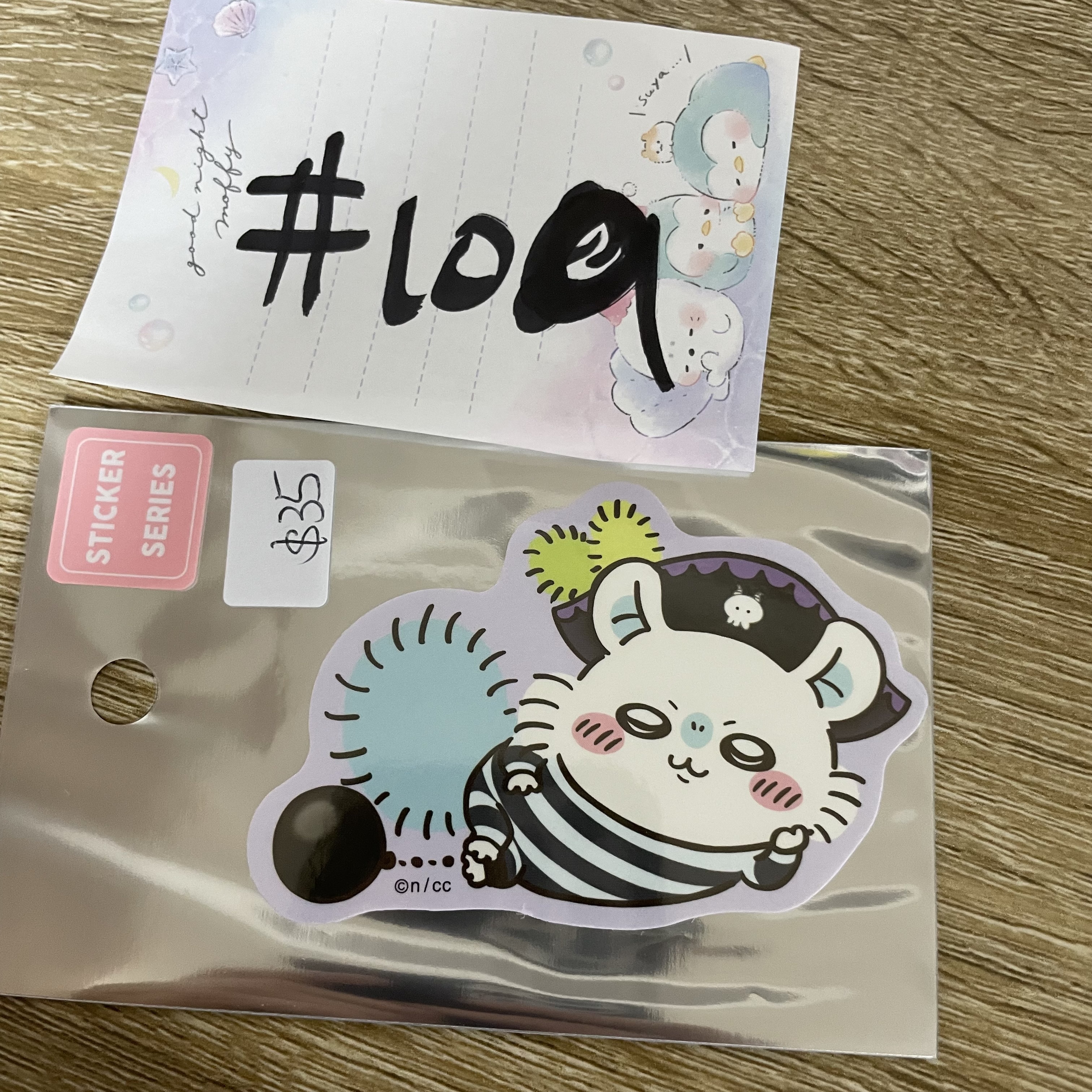 CHIIKAWA 飛鼠 貼紙#109