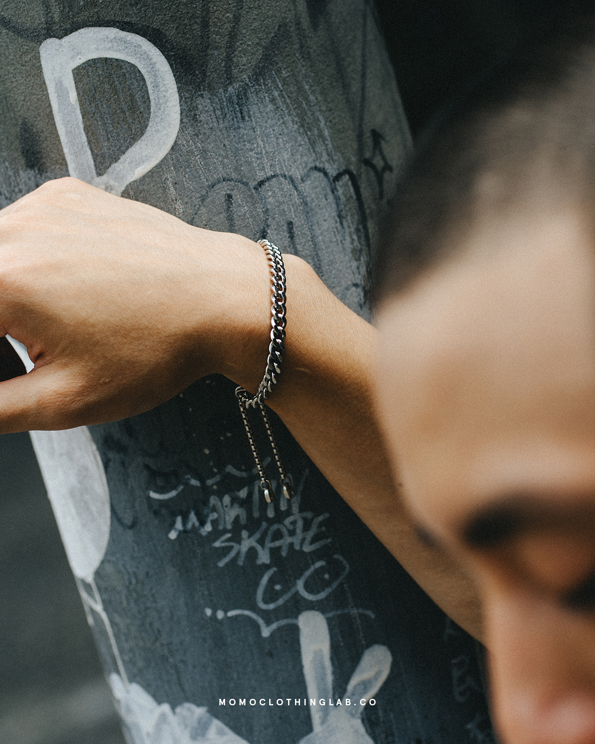 #現貨 (ACCB110) 正韓鋼手鍊 可調式經典古巴手鍊