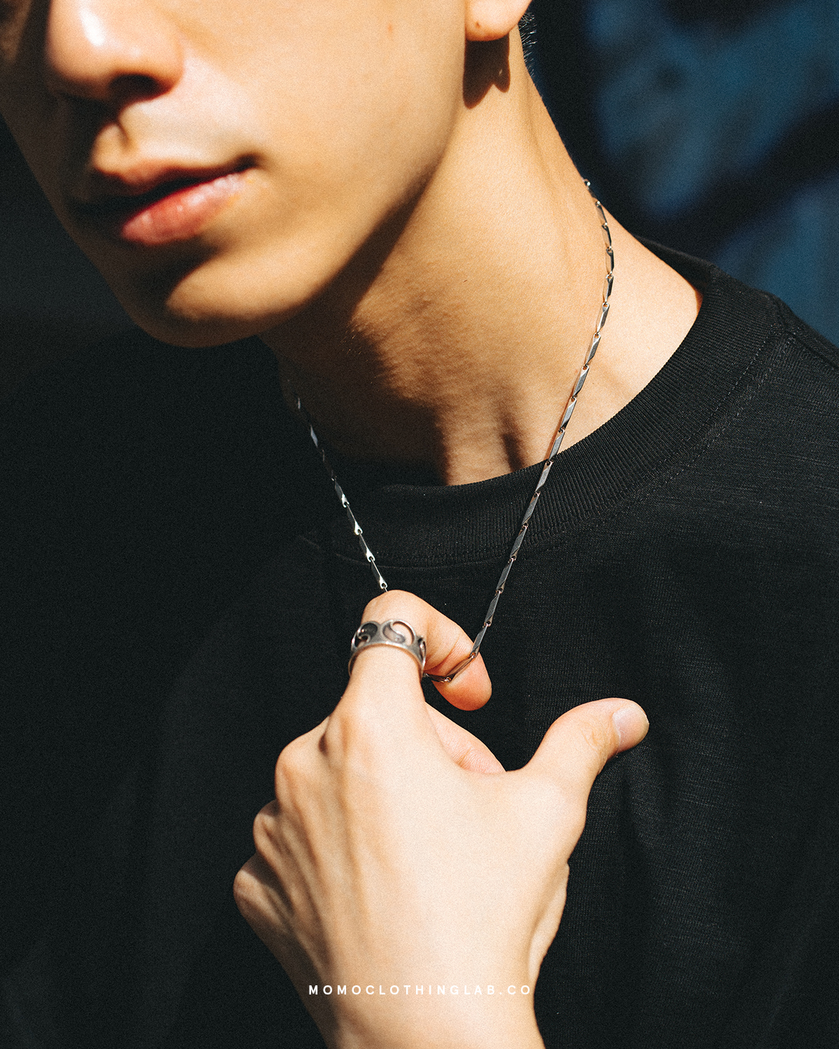 #現貨 (ACCN116) 正韓鋼項鍊 極簡細爪鍊