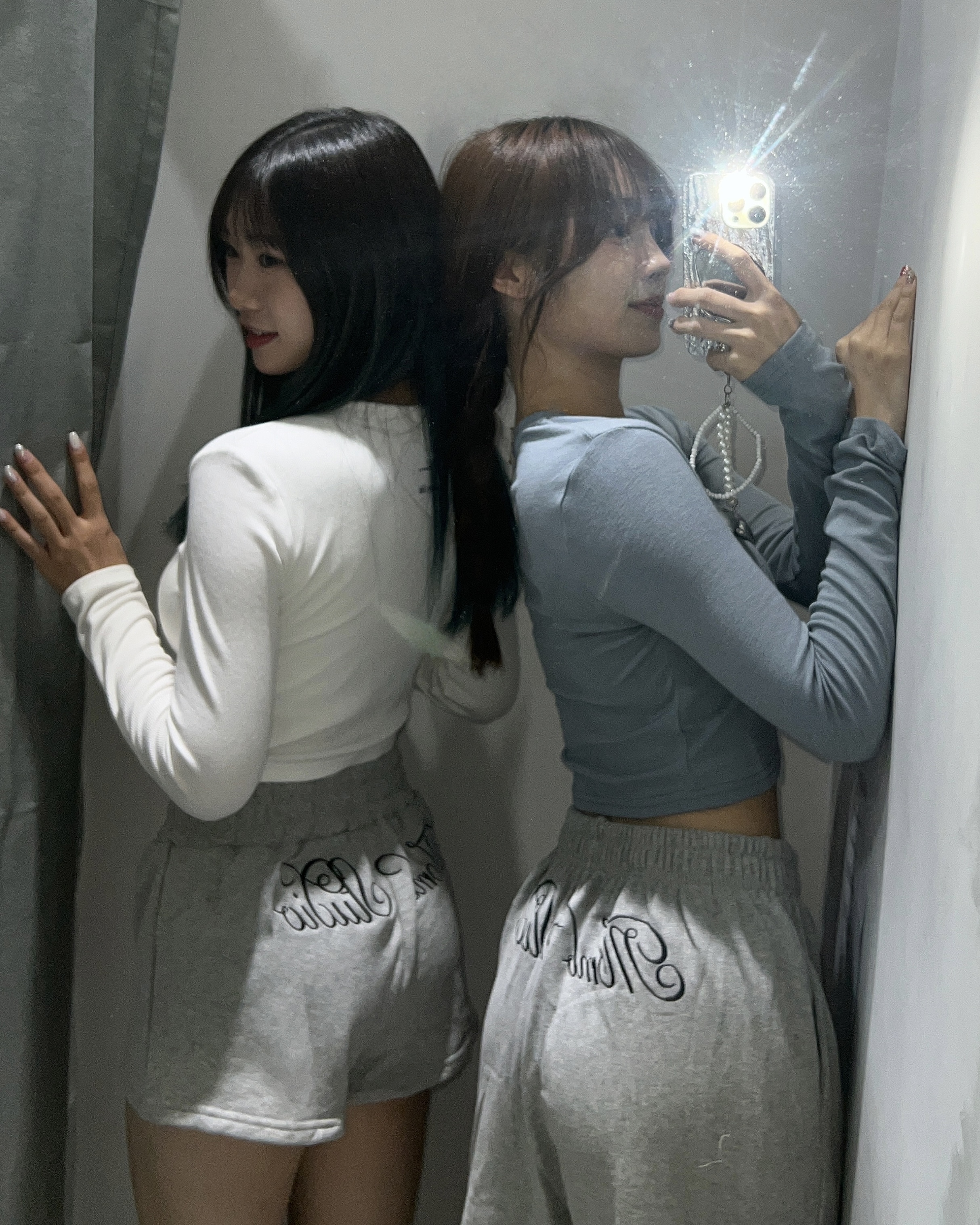 MMB刺繡情侶棉褲套裝