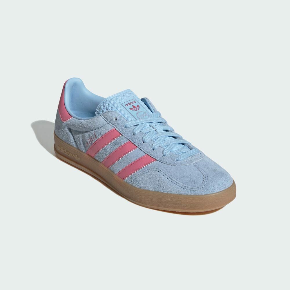 Adidas Originals GAZELLE Indoor 焦糖底 麂皮 粉藍色 粉紅 膠底 男女鞋 復古鞋 德訓鞋 JH6193