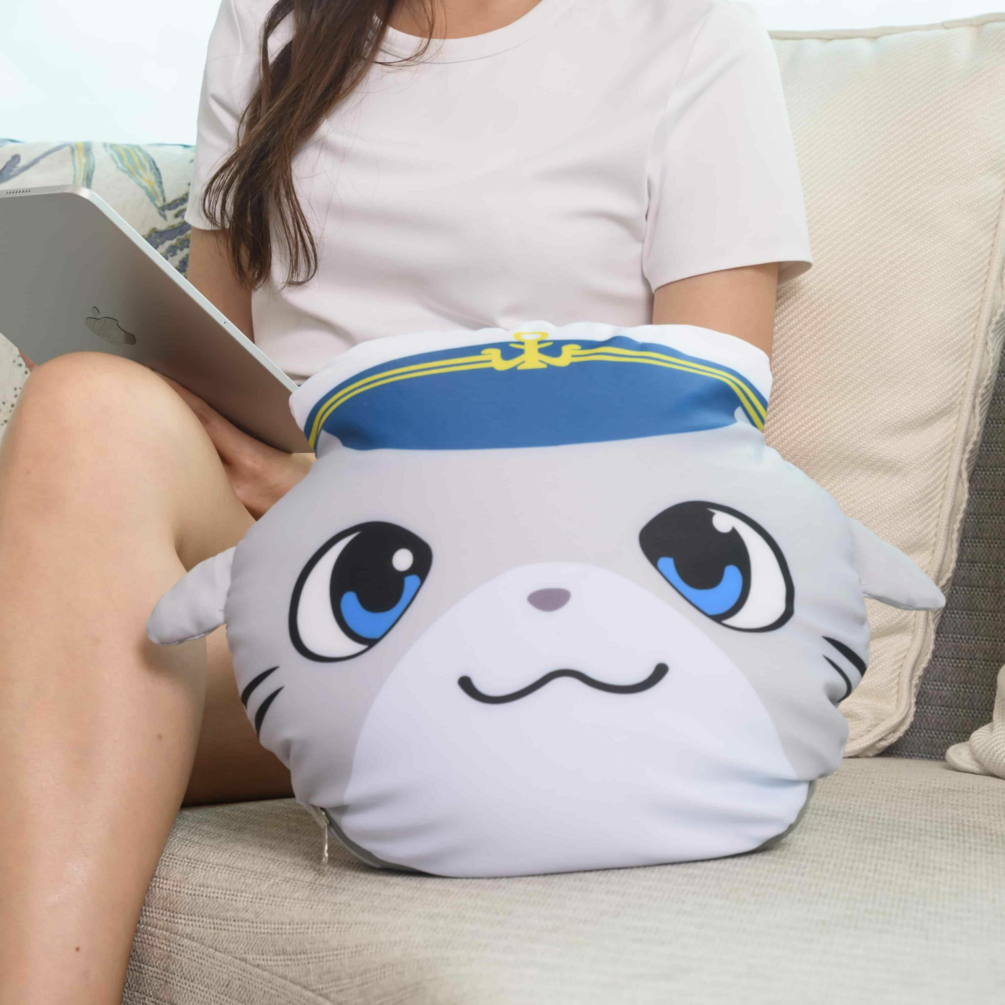 Oh!moments Whiskers Reversible Cushion