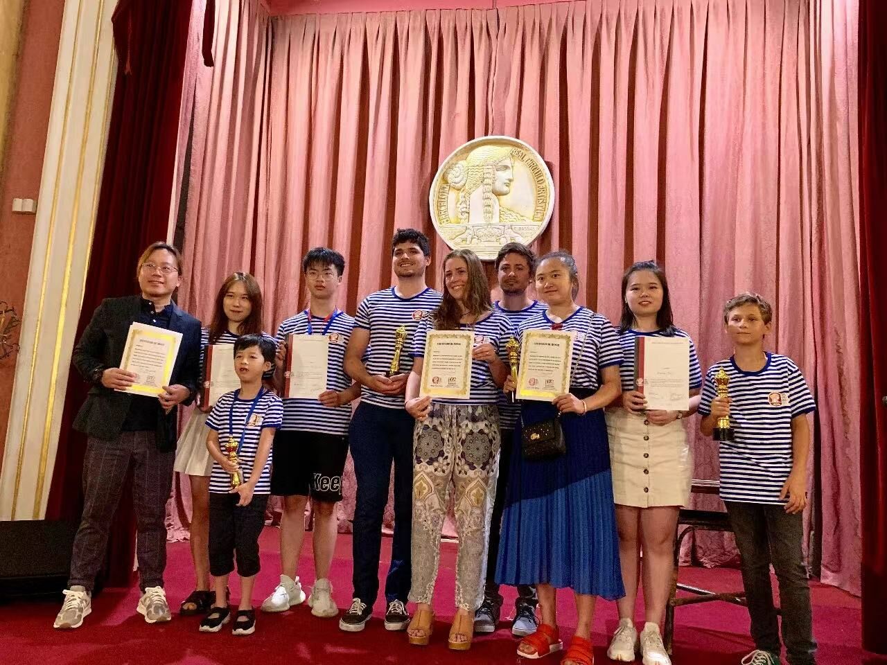 西班牙繪畫比賽開幕典禮