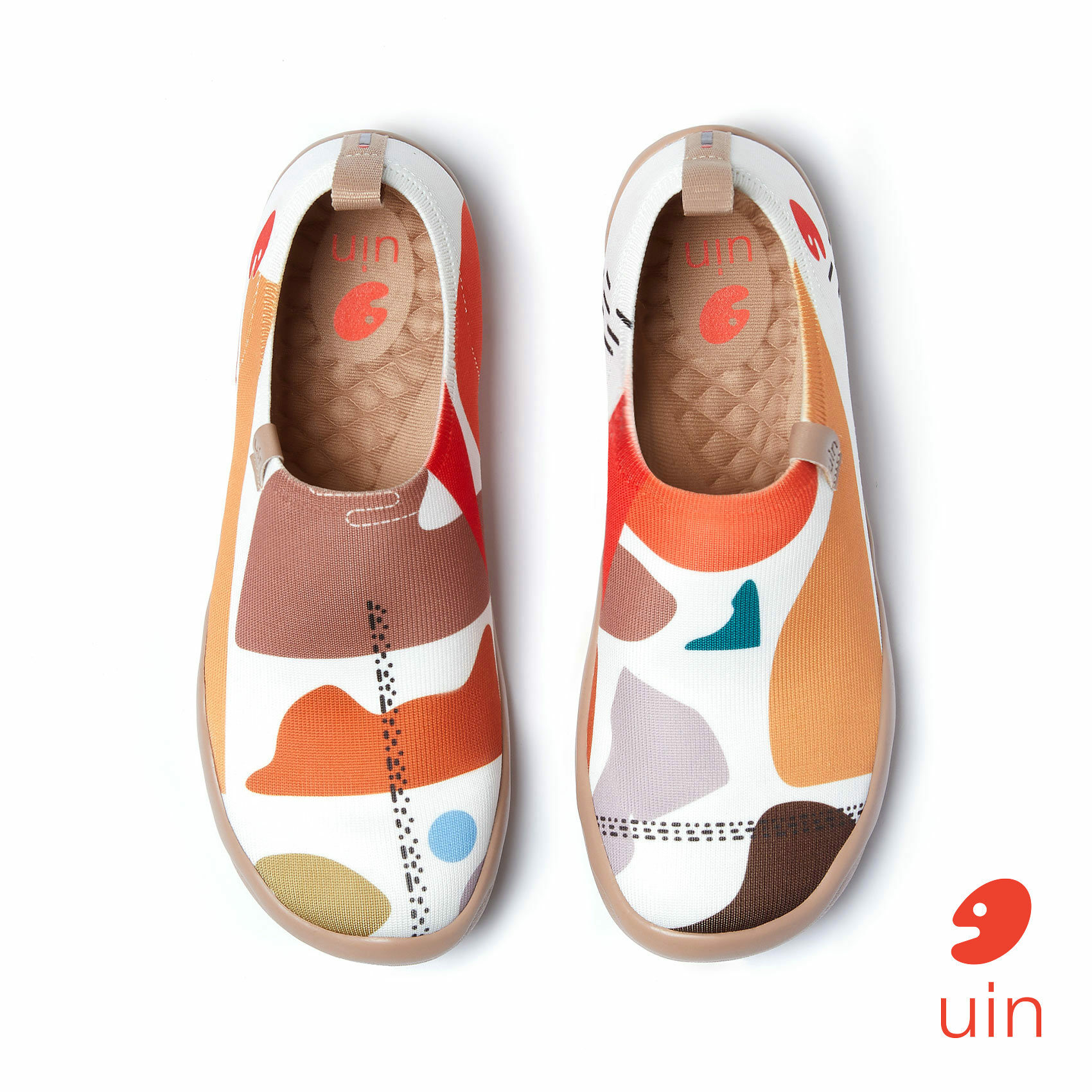 【 Uin 】西班牙原創設計 | 敦煌-丹霞地貌 男鞋 彩繪鞋 休閒鞋 懶人鞋