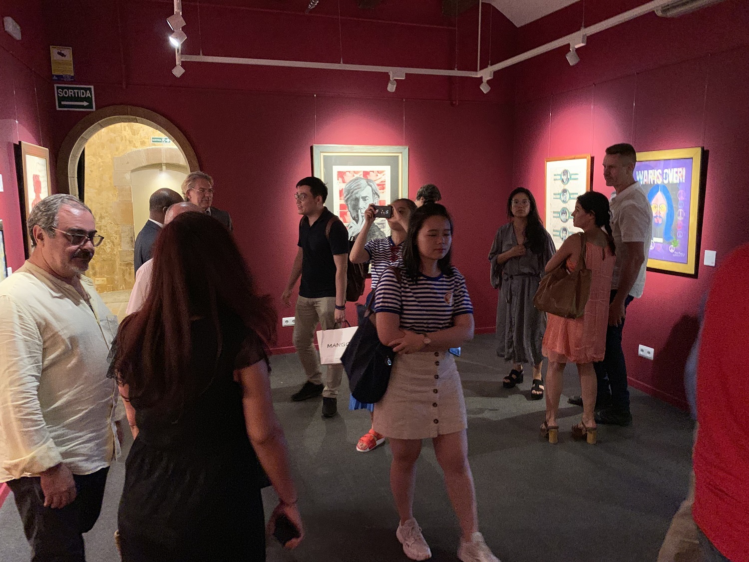 西班牙藝術節繪畫比賽開幕會暨展覽