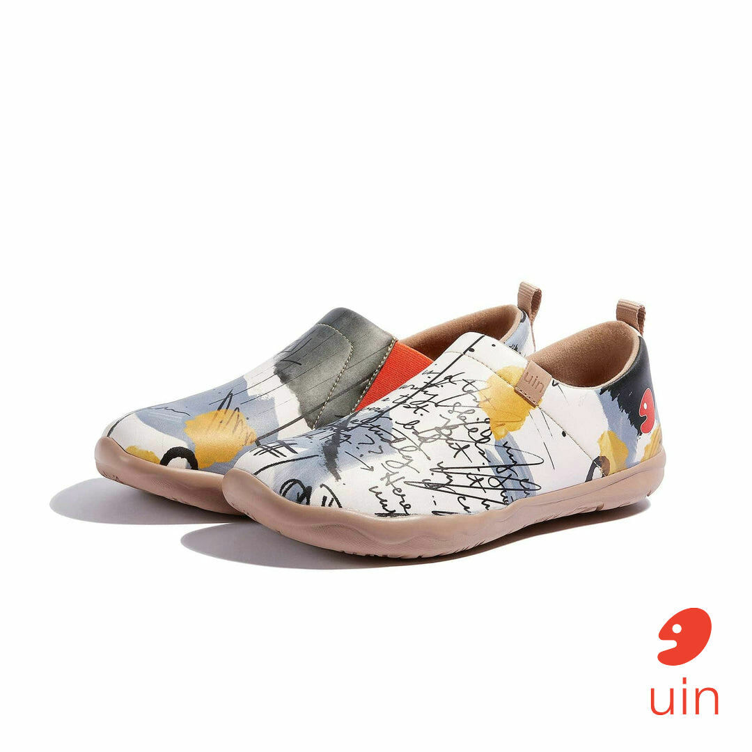 【 Uin 】西班牙原創設計 | 隨手記 彩繪鞋 休閒鞋 女鞋 懶人鞋