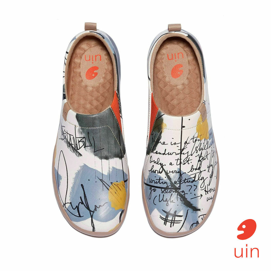 【 Uin 】西班牙原創設計 | 隨手記 彩繪鞋 休閒鞋 女鞋 懶人鞋