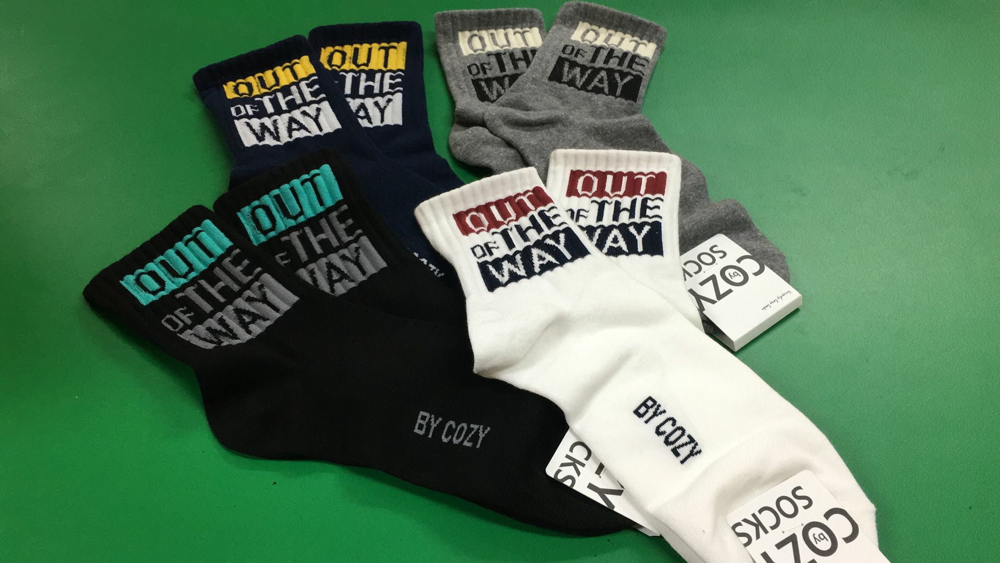 KR 字母襪 (K9 S486)