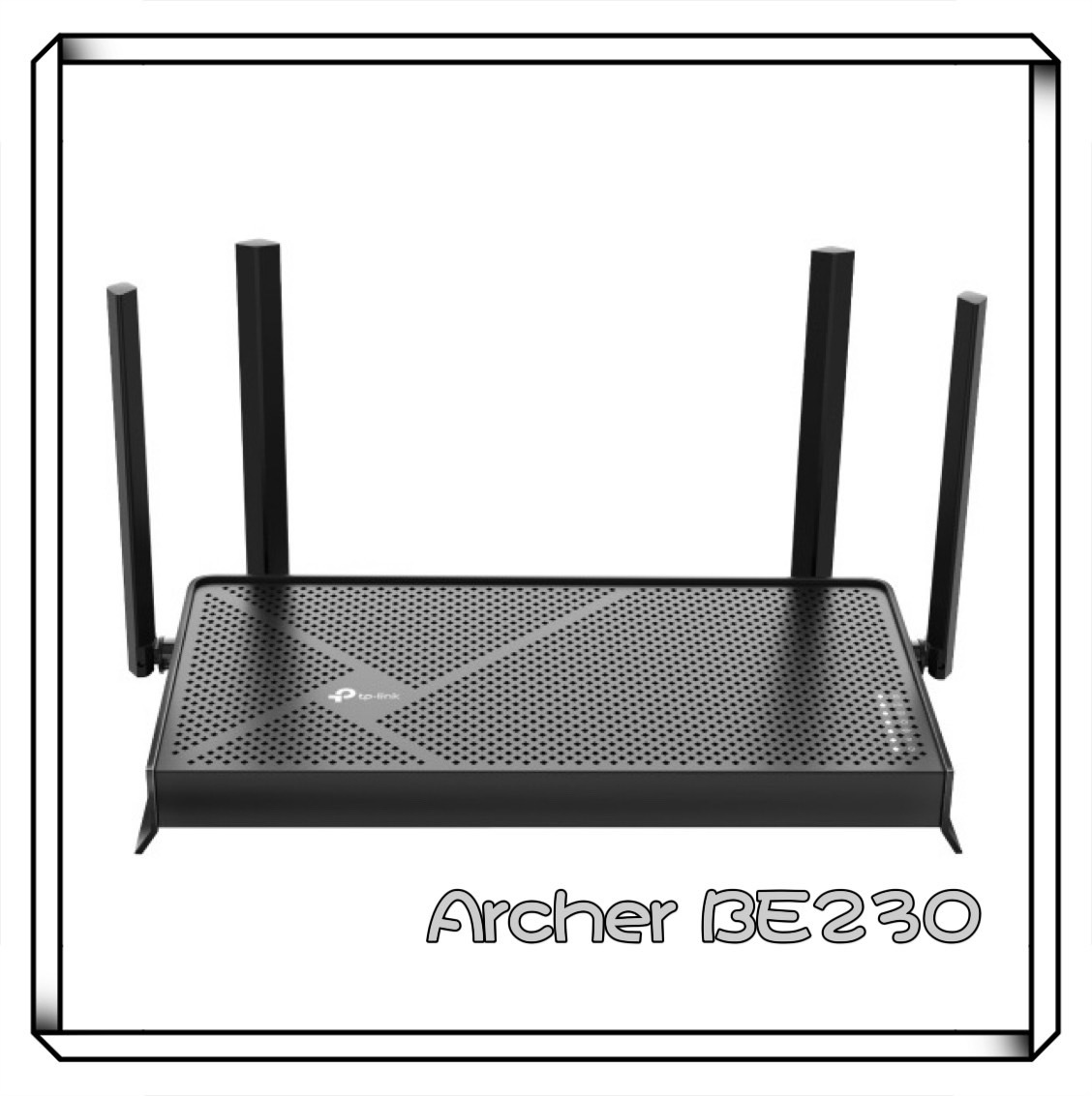 TP-Link Archer BE230 三頻 Wi-Fi 7 BE3600  2.5 Gigabit 無線網路路由器
