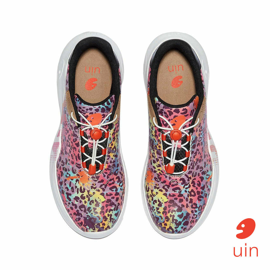 【 Uin 】西班牙原創設計 | 紫豹 帕爾瑪8  運動鞋 女鞋 彩繪鞋 休閒鞋 懶人鞋