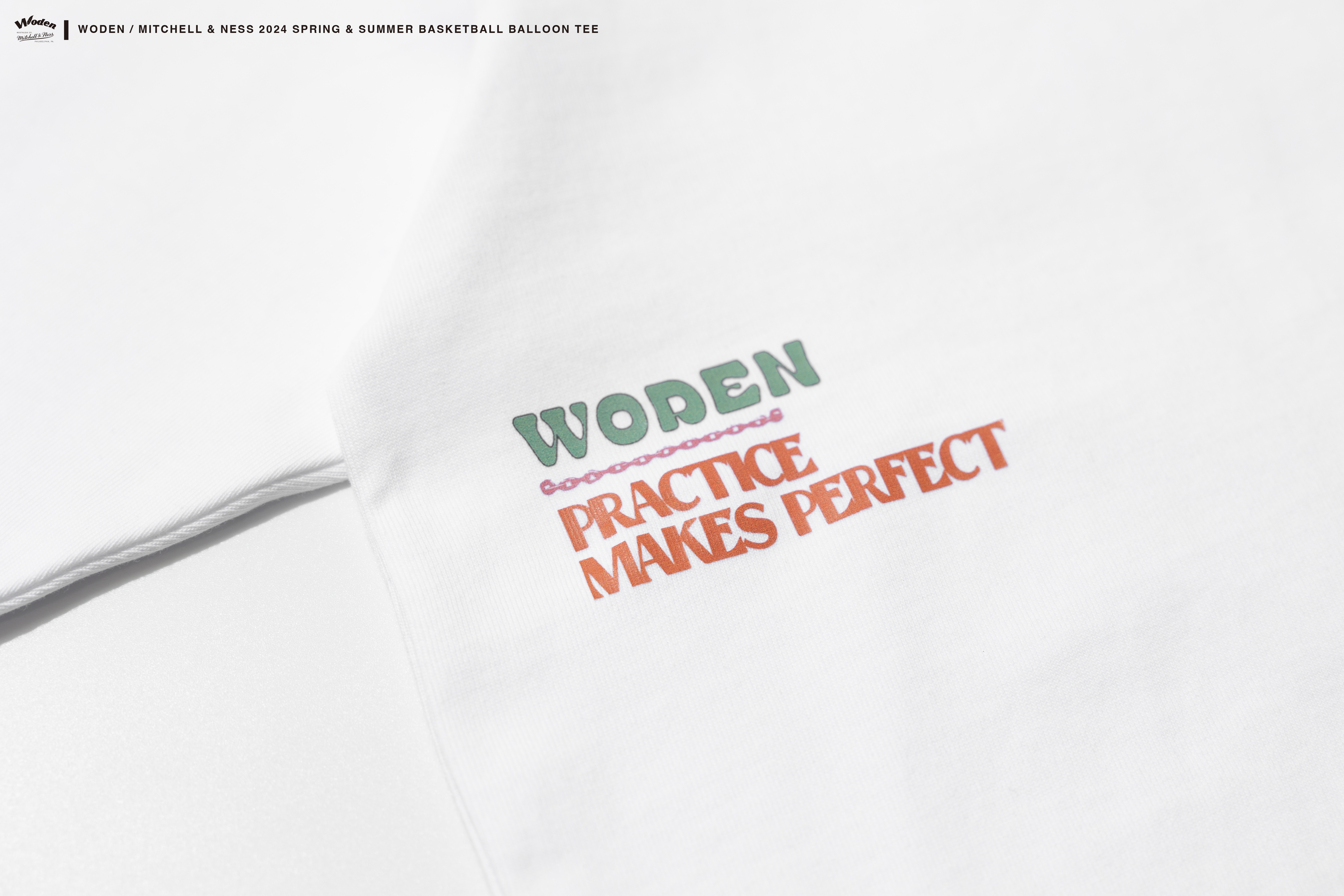 Woden x Mitchell & Ness Basketball Balloon Tee